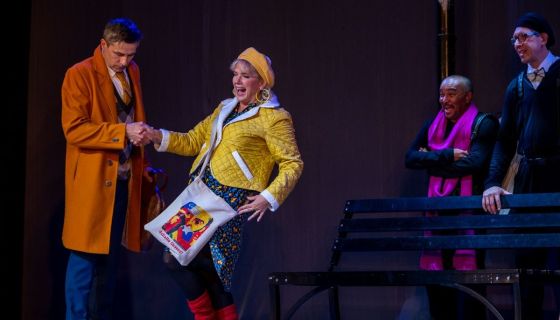 Спектакль «Когда ангелы шутят»